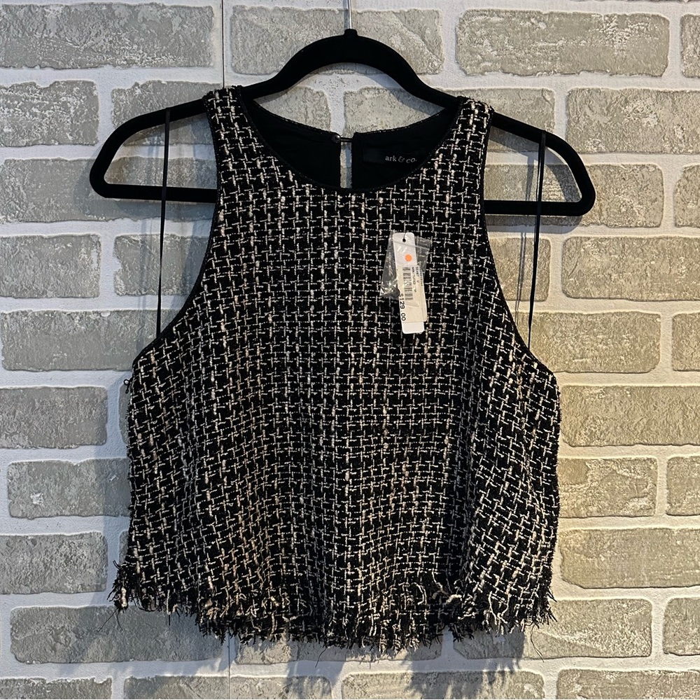 Ark & Co Tweed Top